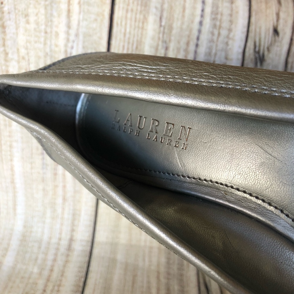 LAUREN Ralph Lauren Galia Leather Loafers JK027 - Picture 5 of 8